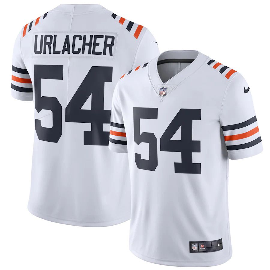 Men Chicago Bears #54 Brian Urlacher Nike White 2019 Alternate Classic Retired Player Limited NFL Jersey->chicago bears->NFL Jersey
